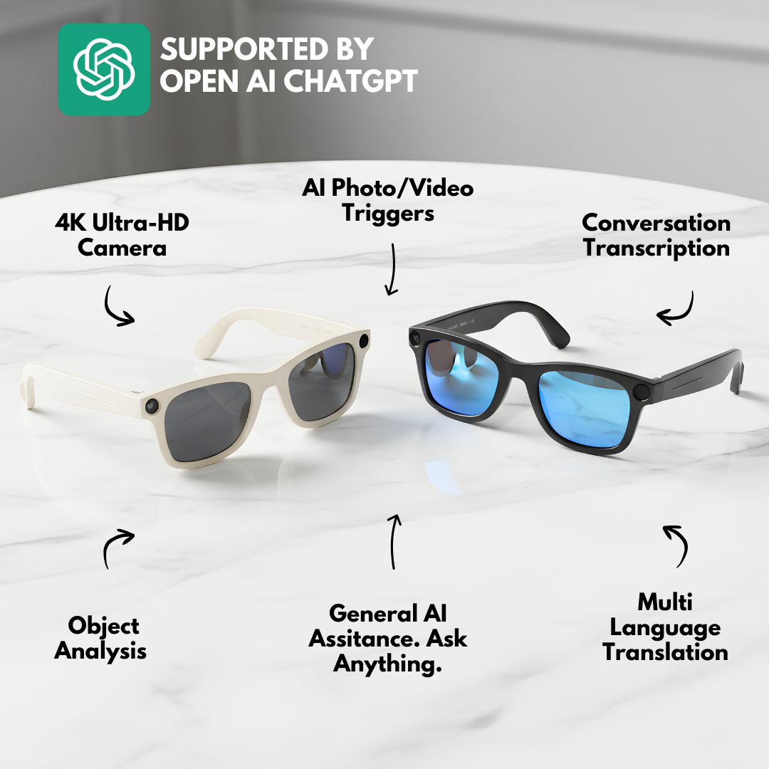 TIYAH X7 AI Personal Assistant Glasses