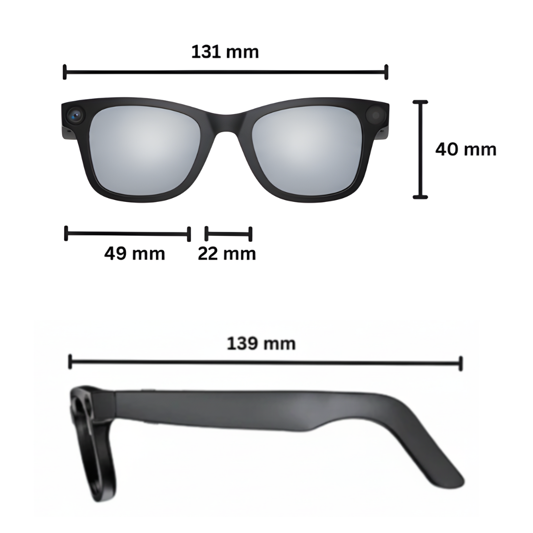 TIYAH X7 AI Personal Assistant Glasses