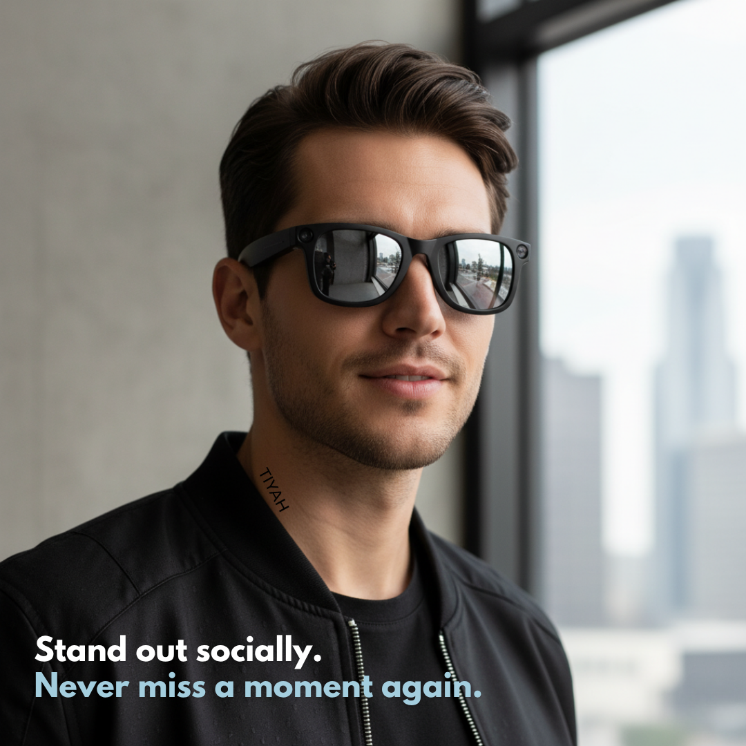 TIYAH X7 AI Personal Assistant Glasses