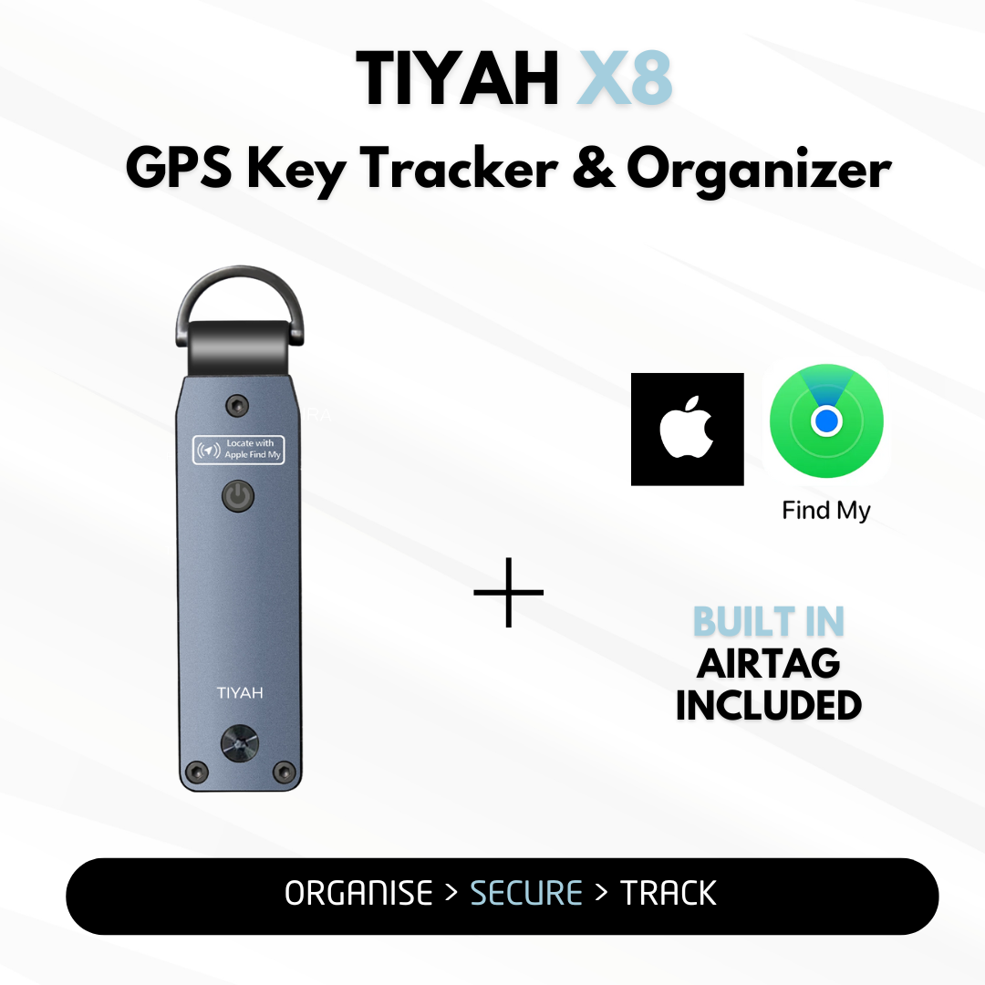TIYAH X8 GPS Key Tracker & Organizer