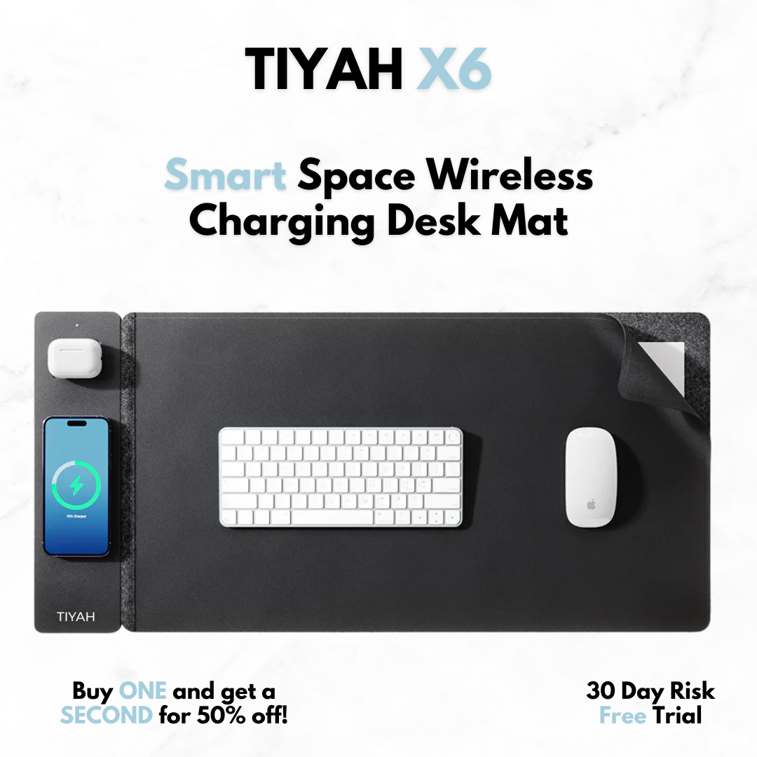 TIYAH X6 Smart Space Wireless Charging Desk Mat