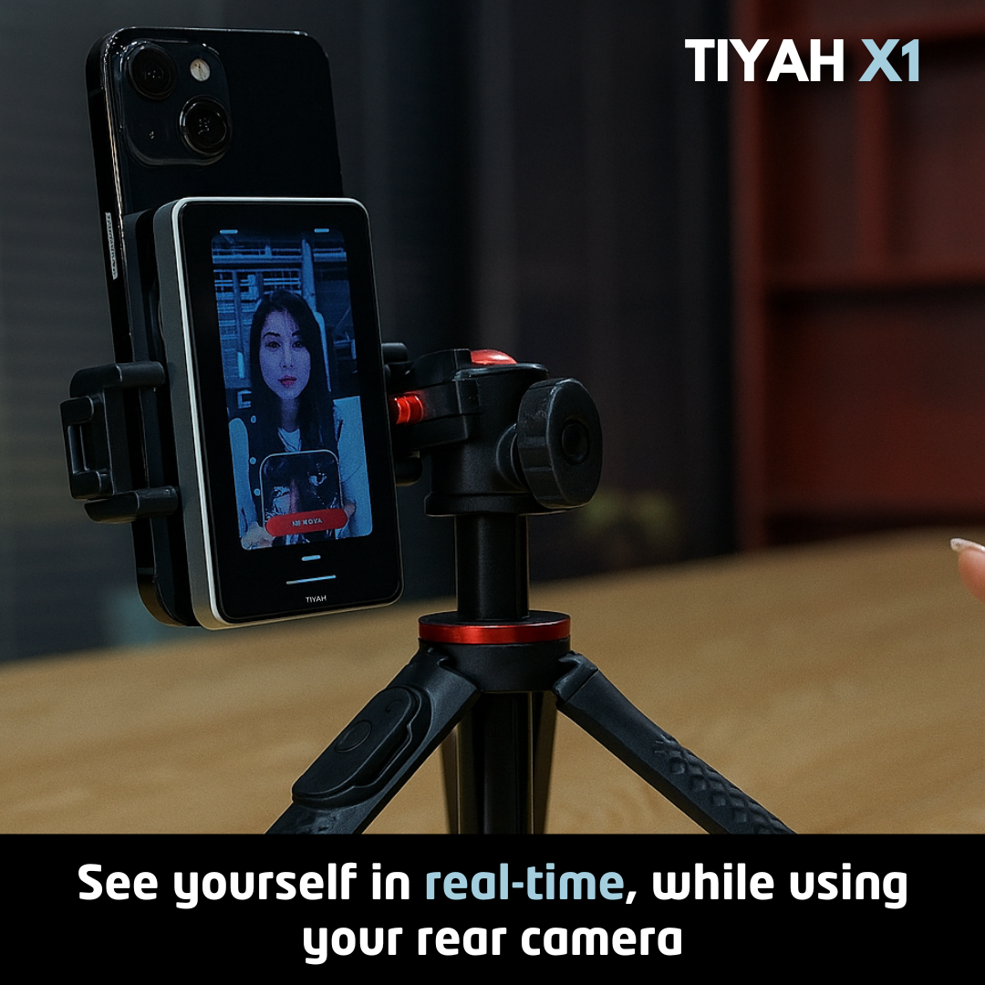 TIYAH X1 Content Creator Rear View Display