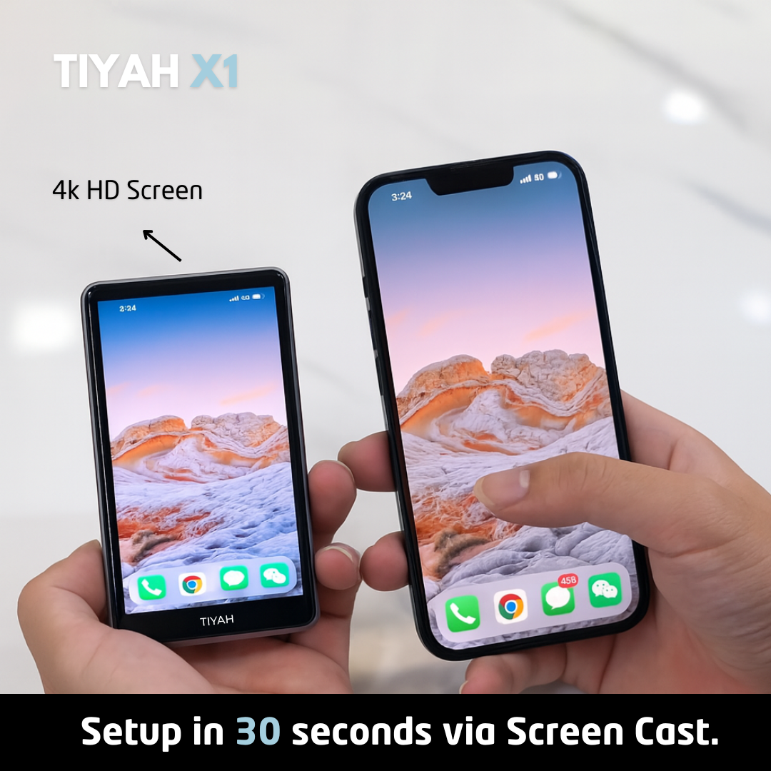 TIYAH X1 Content Creator Rear View Display