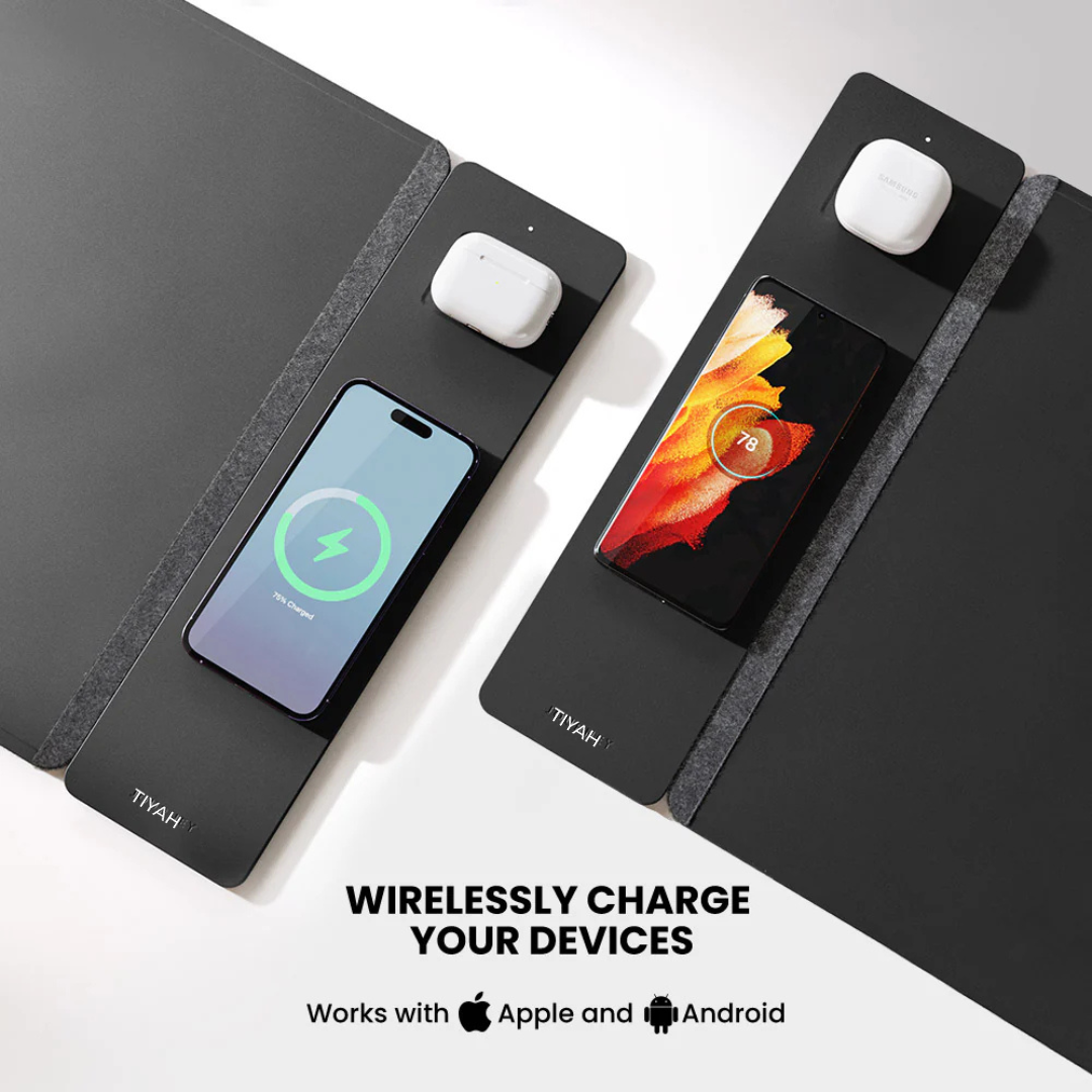 TIYAH X6 Smart Space Wireless Charging Desk Mat