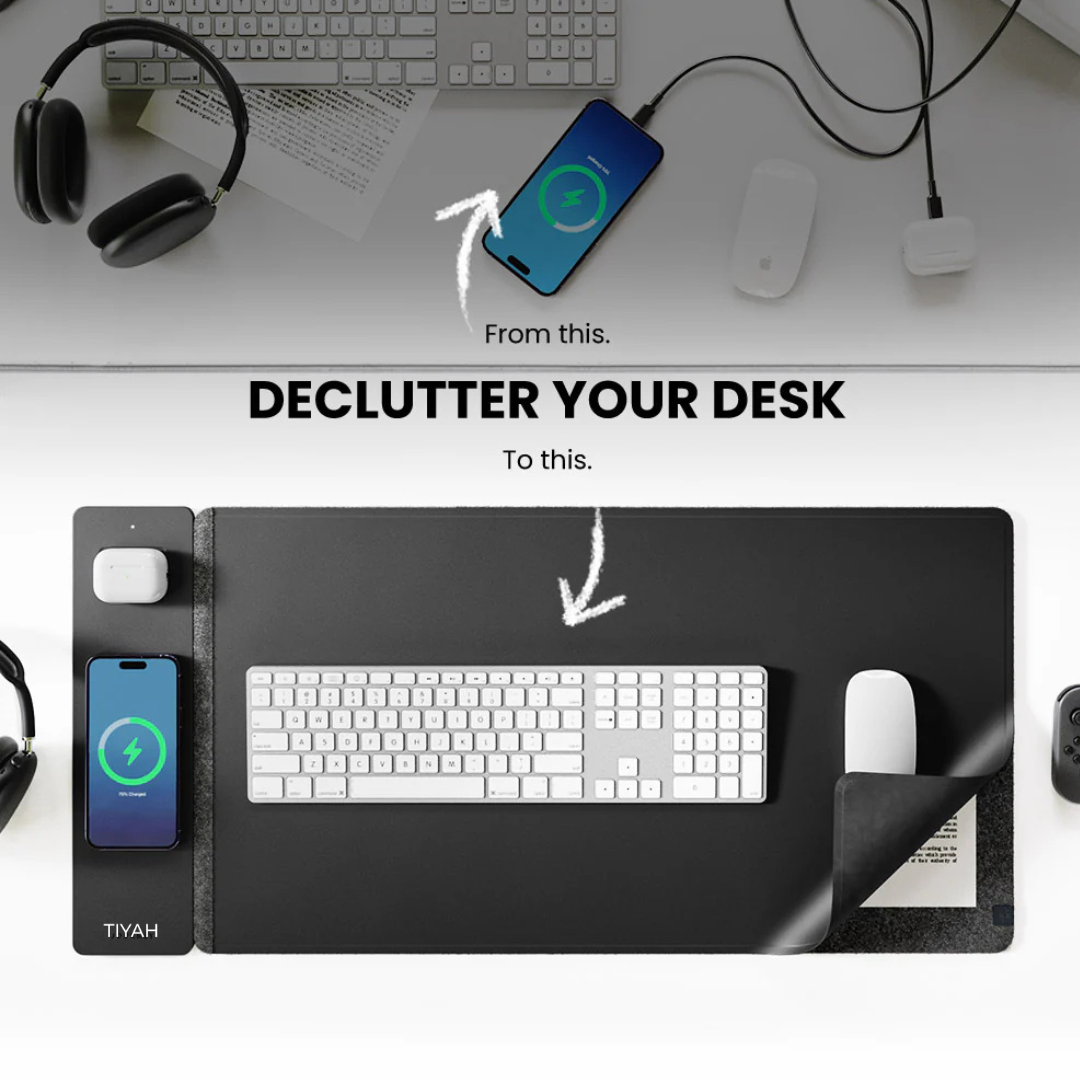 TIYAH X6 Smart Space Wireless Charging Desk Mat