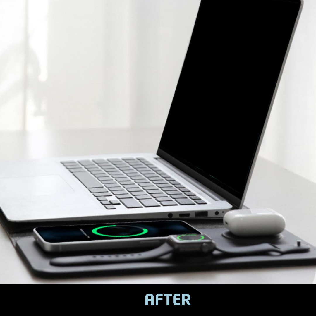 TIYAH X10 5-in-1 Wireless Charging Laptop Sleeve