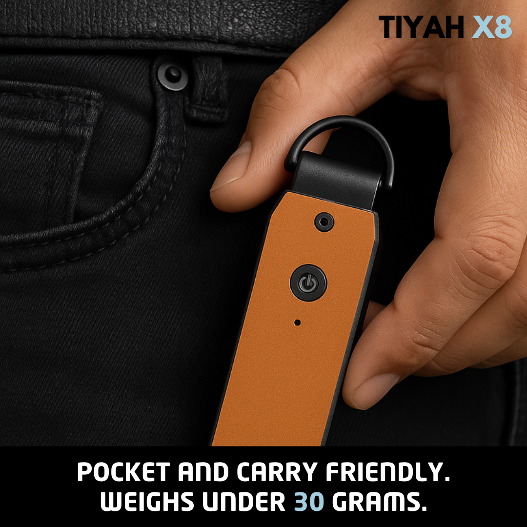 TIYAH X8 GPS Key Tracker & Organizer