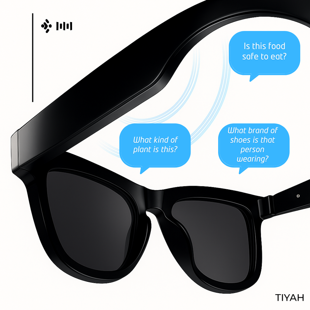 TIYAH X7 AI Personal Assistant Glasses