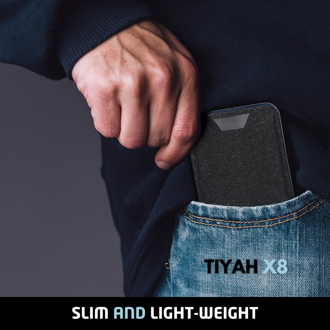 TIYAH X3 MagSafe Find My Wallet & Stand