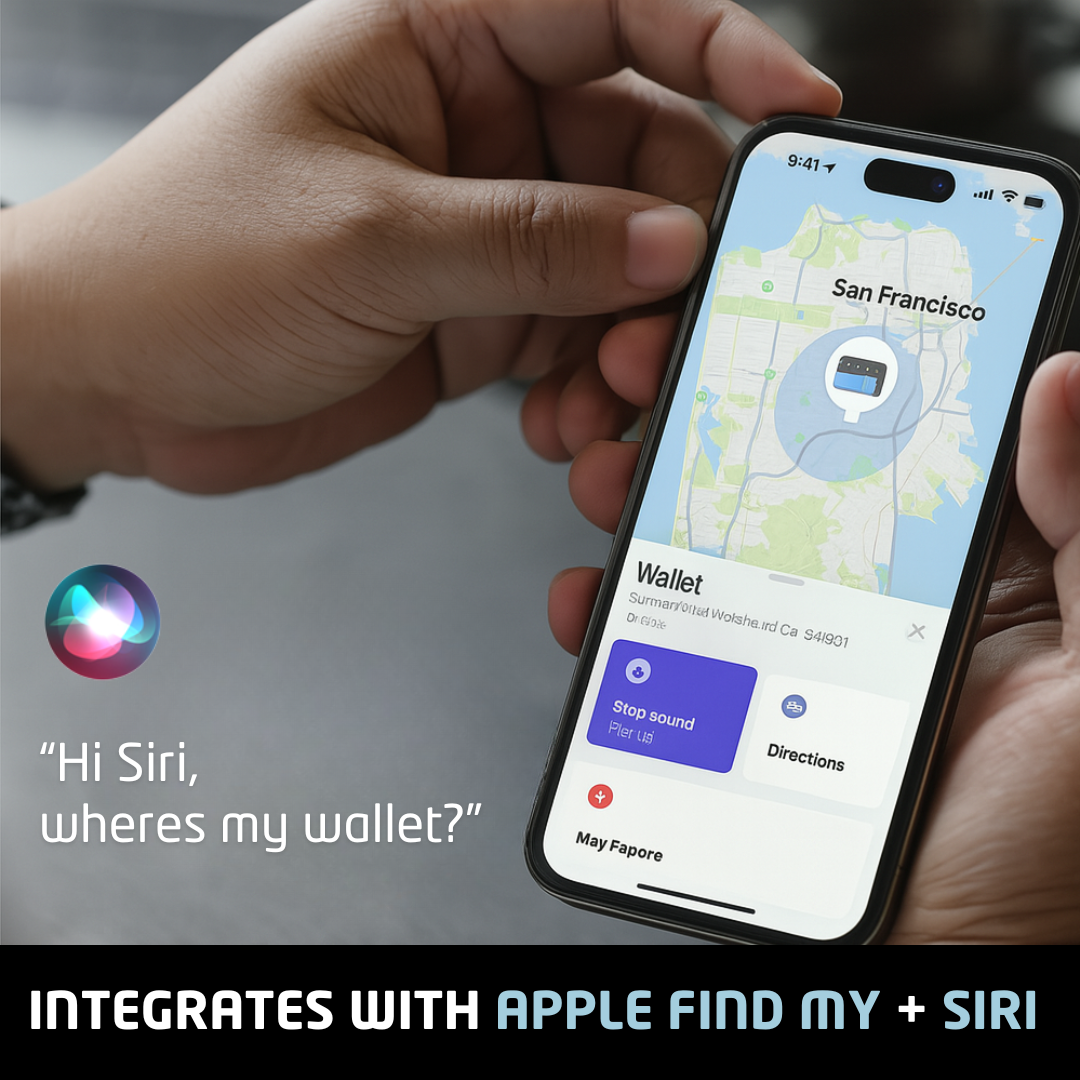 TIYAH X3 MagSafe Find My Wallet & Stand