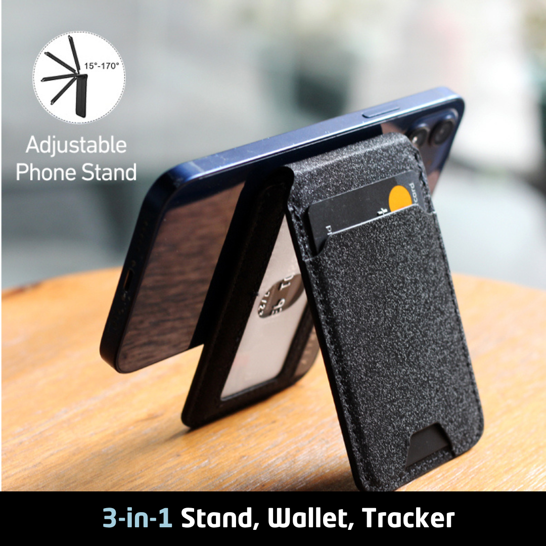 TIYAH X3 MagSafe Find My Wallet & Stand