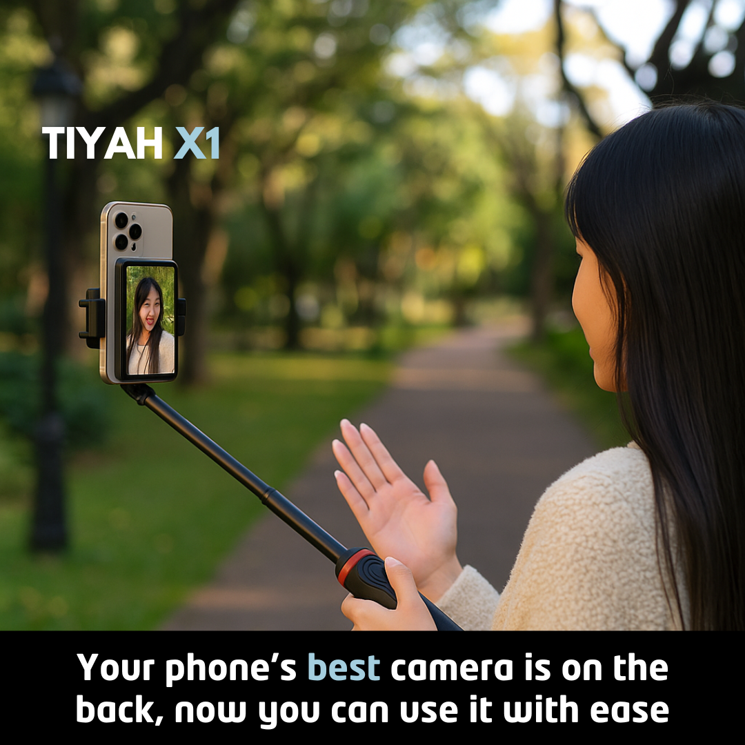 TIYAH X1 Content Creator Rear View Display