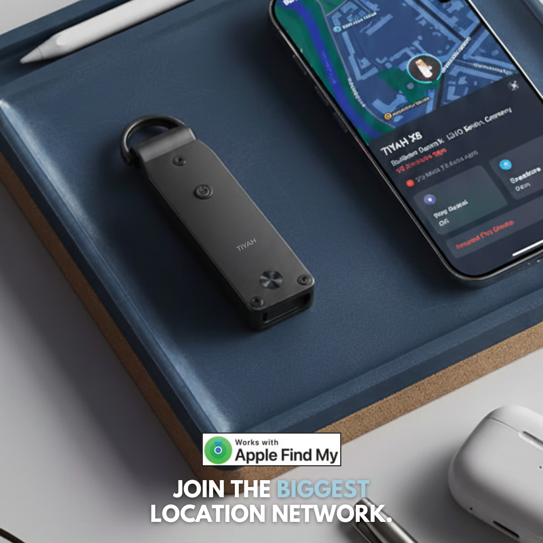 TIYAH X8 Key Organizer & GPS Tracker (Apple Find My)