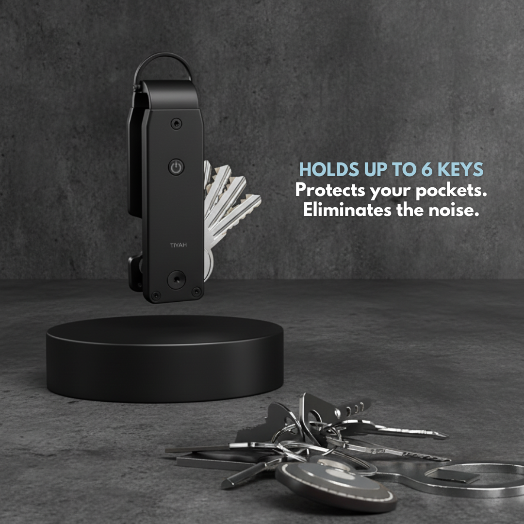 TIYAH X8 Key Organizer & GPS Tracker (Apple Find My)