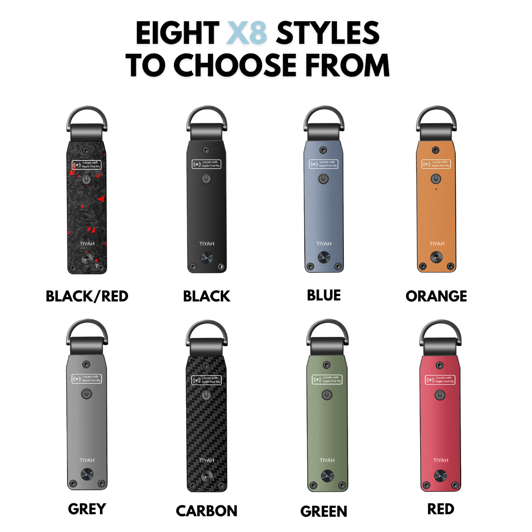 TIYAH X8 GPS Key Tracker & Organizer