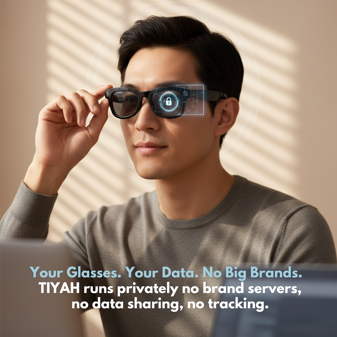 TIYAH X7 AI Personal Assistant Glasses