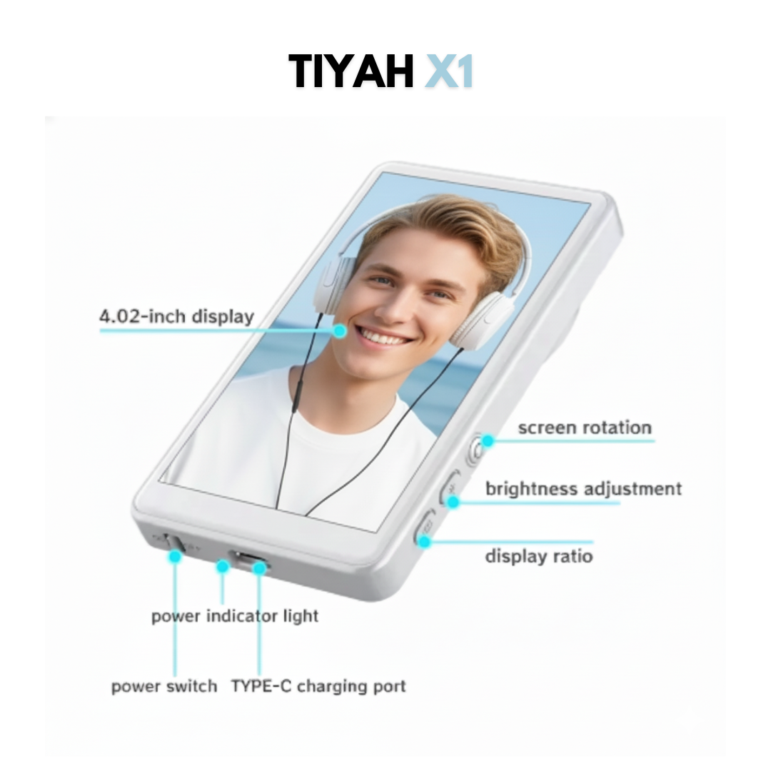 TIYAH X1 Content Creator Rear View Display