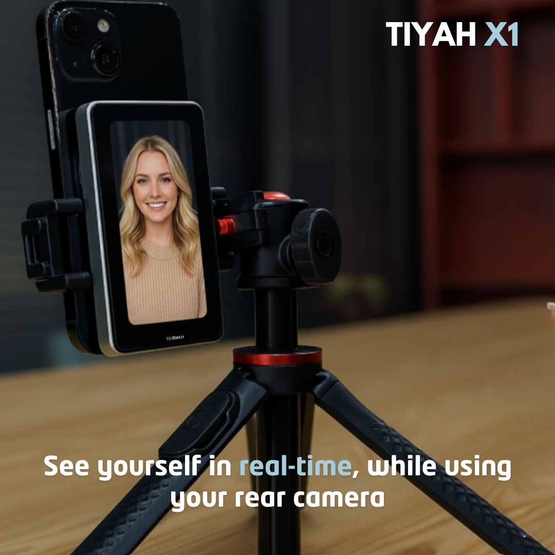 TIYAH X1 Content Creator Rear View Display